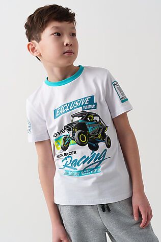 PLAYTODAY Фуфайка трикотажная для мальчиков (футболка) #1239845