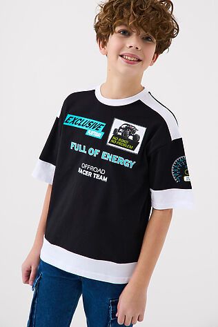 PLAYTODAY Фуфайка трикотажная для мальчиков (футболка) #1239846