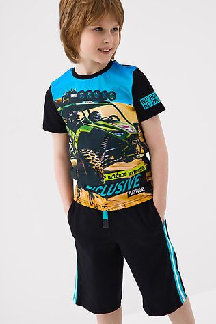 PLAYTODAY Фуфайка трикотажная для мальчиков (футболка) #1239847