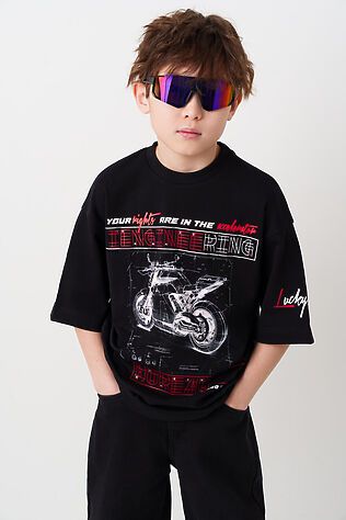 PLAYTODAY Фуфайка трикотажная для мальчиков (футболка) #1240005