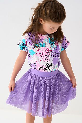 PLAYTODAY Юбка-шорты трикотажные для девочек #1240013