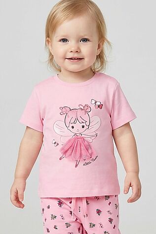 PLAYTODAY Джемпер детский трикотажный для девочек (футболка) #1240046