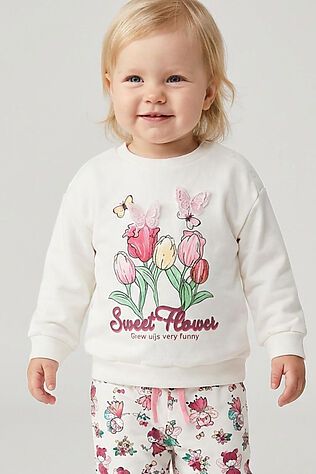 PLAYTODAY Толстовка детская трикотажная для девочек #1240048