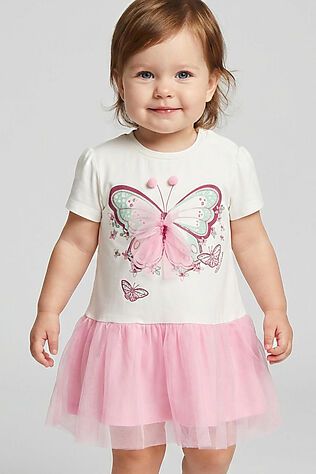 PLAYTODAY Платье детское трикотажное для девочек #1240055