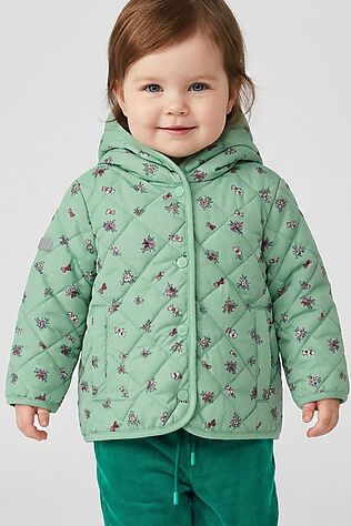 PLAYTODAY Куртка детская текстильная с полиуретановым покрытием для девочек #1240063
