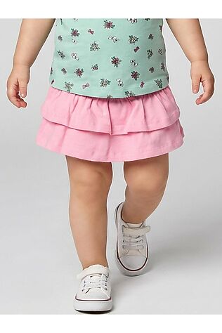 PLAYTODAY Юбка-шорты детские трикотажные для девочек #1240080
