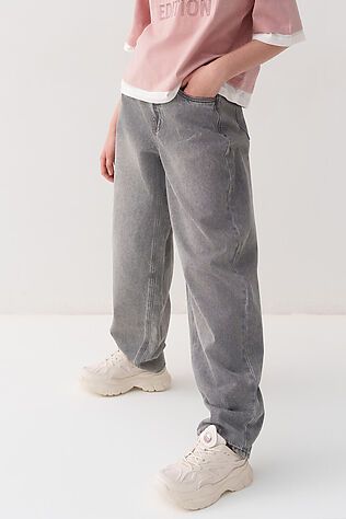 PLAYTODAY Брюки текстильные джинсовые для девочек #1240105