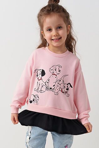 PLAYTODAY Толстовка трикотажная для девочек #1240143