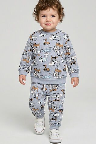PLAYTODAY Комплект детский трикотажный для мальчиков: толстовка, брюки #1240167