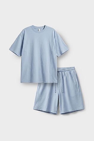 PLAYTODAY Комплект трикотажный для женщин: фуфайка (футболка), шорты #1240175