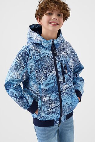 PLAYTODAY Куртка текстильная с полиуретановым покрытием для мальчиков (ветровка) #1240195