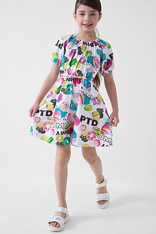 PLAYTODAY Платье трикотажное для девочек #1240214