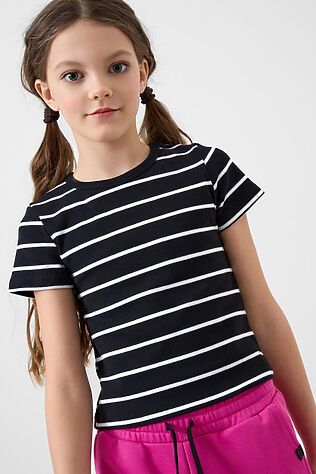 PLAYTODAY Фуфайка трикотажная для девочек (футболка) #1240215