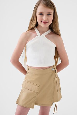 PLAYTODAY Юбка-шорты текстильные для девочек #1240250