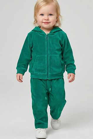 PLAYTODAY Комплект детский трикотажный для девочек: толстовка, брюки #1240252