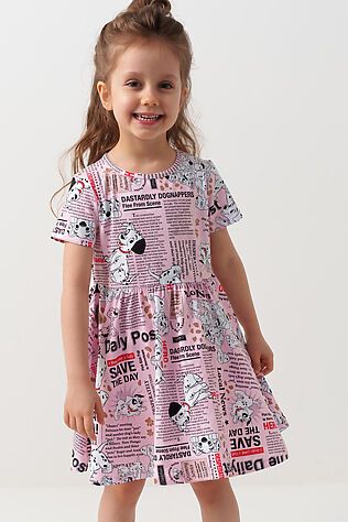 PLAYTODAY Платье трикотажное для девочек #1240257