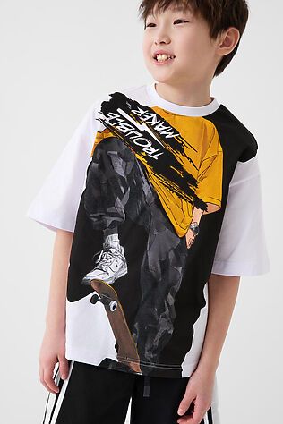 PLAYTODAY Фуфайка трикотажная для мальчиков (футболка) #1240288