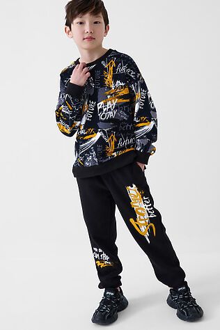 PLAYTODAY Комплект трикотажный для мальчиков: толстовка, брюки #1240293