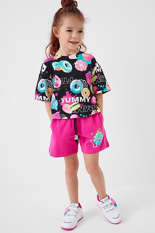 PLAYTODAY Фуфайка трикотажная для девочек (футболка) #1240302