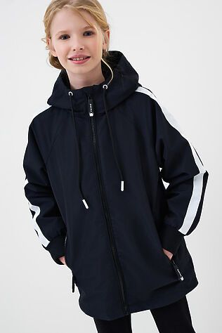 PLAYTODAY Куртка текстильная с полиуретановым покрытием для девочек (ветровка) #1240306