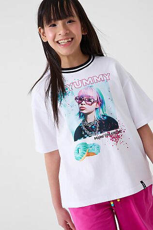 PLAYTODAY Фуфайка трикотажная для девочек (футболка) #1240310