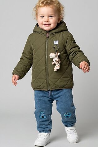 PLAYTODAY Куртка детская текстильная с полиуретановым покрытием для мальчиков #1240315