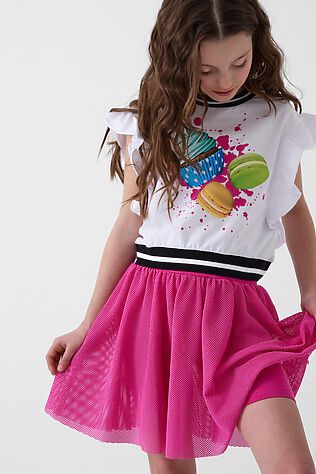 PLAYTODAY Юбка-легинсы трикотажные для девочек #1240353