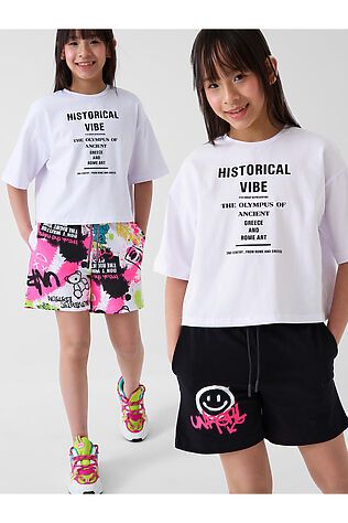 PLAYTODAY Шорты трикотажные для девочек, 2 шт в комплекте #1240382