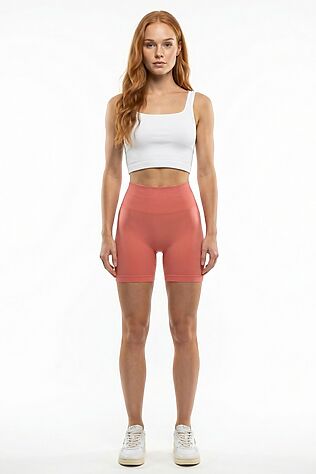 MTFORCE Велосипедки женские розового цвета #1240585