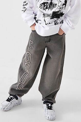 PLAYTODAY Брюки текстильные джинсовые для мальчиков #1240613