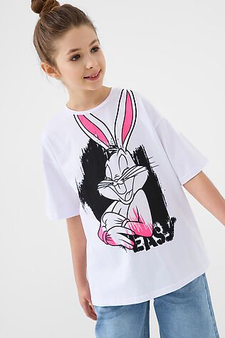 PLAYTODAY Фуфайка трикотажная для девочек (футболка) #1240800