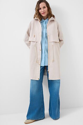 PLAYTODAY Плащ текстильный с полиуретановым покрытием для женщин #1240804