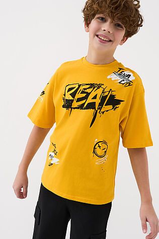 PLAYTODAY Фуфайка трикотажная для мальчиков (футболка) #1241078