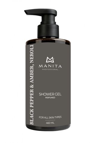 KRISTALLER Manita Professional Гель для душа парфюмированный / Black Pepper, Amber, Neroli, 460 мл #1241352