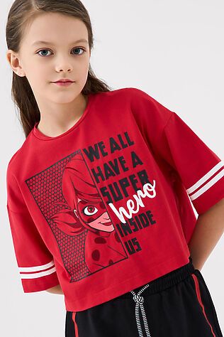 PLAYTODAY Фуфайка трикотажная для девочек (футболка) #1241360