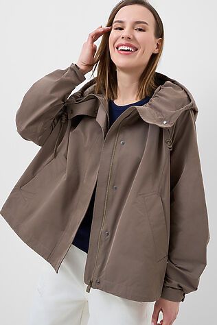 PLAYTODAY Куртка текстильная с полиуретановым покрытием для женщин (ветровка) #1241598