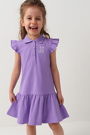 PLAYTODAY Платье трикотажное для девочек #1242029