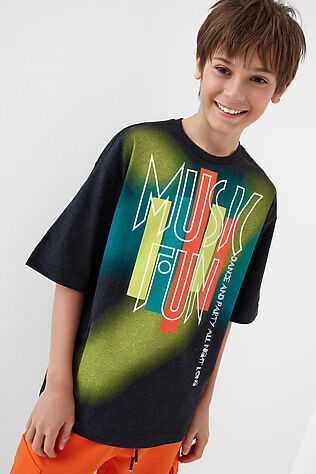 PLAYTODAY Фуфайка трикотажная для мальчиков (футболка) #1242469