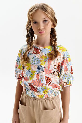 PELICAN Футболка-топ для девочек #1242574