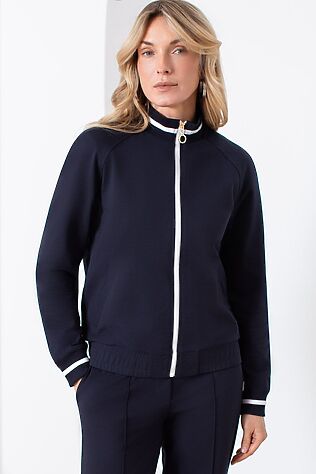 VILATTE Бомбер среднего объема из футера двухнитки с эластаном #1242755