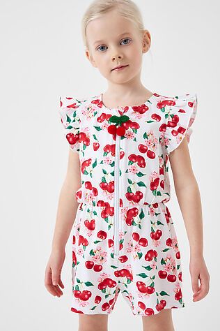 PLAYTODAY Комбинезон трикотажный для девочек #1242816