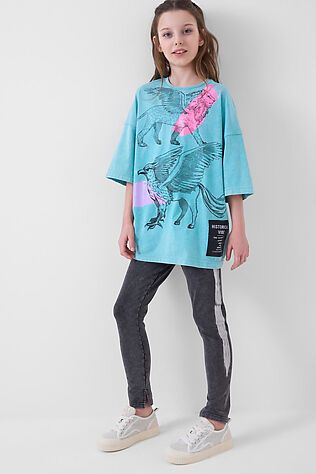 PLAYTODAY Фуфайка трикотажная для девочек (футболка) #1242973