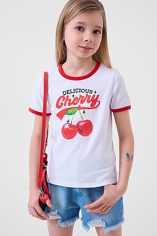 PLAYTODAY Фуфайка трикотажная для девочек (футболка) #1242977