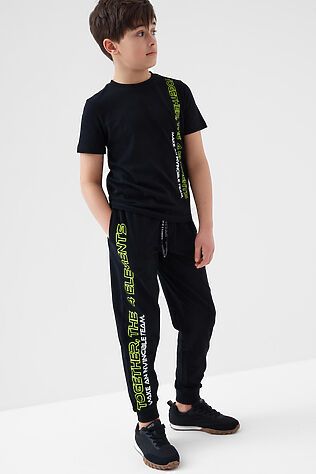 PLAYTODAY Комплект трикотажный для мальчиков: фуфайка (футболка), брюки #1243137