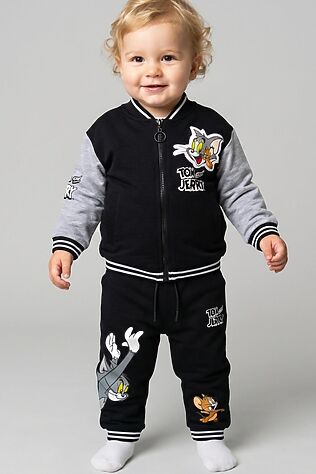 PLAYTODAY Комплект детский трикотажный для мальчиков: толстовка, брюки #1243218