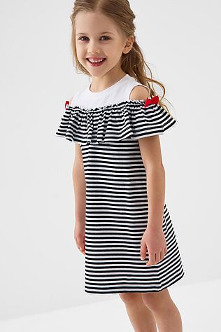 PLAYTODAY Платье трикотажное для девочек #1243222
