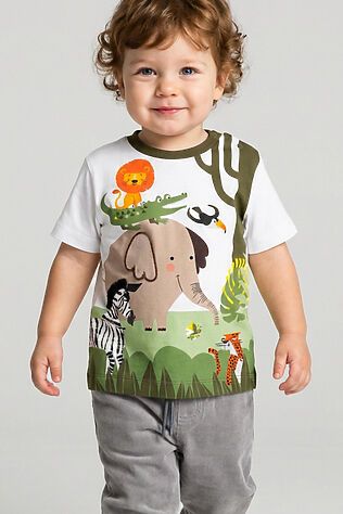 PLAYTODAY Джемпер детский трикотажный для мальчиков (футболка) #1243228