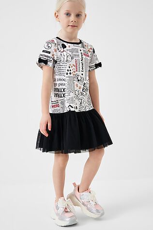 PLAYTODAY Платье трикотажное для девочек #1243354
