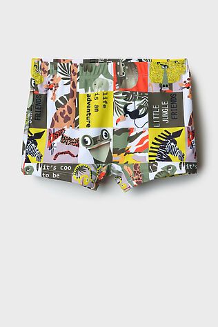 PLAYTODAY Плавки-шорты трикотажные для мальчиков, средней длины #1243420