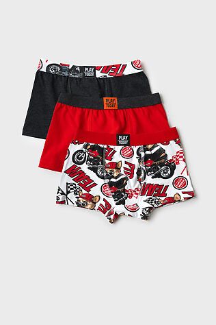 PLAYTODAY Трусы трикотажные для мальчиков - боксеры, 3 шт в комплекте #1243487